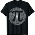 thumbnail image 1 of Pi T-Shirt 3,14 Pi Number Symbol Math Science Gift T-Shirt Black 3X-Large, 1 of 4