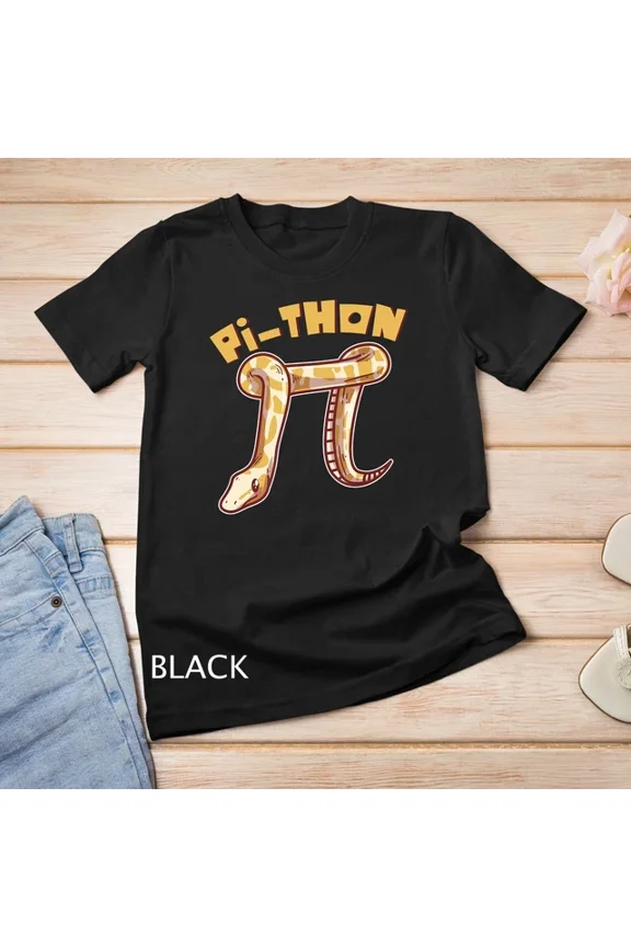 Pi-Thon Pi Ball Python Boa Pet Snake Animal Reptile Math T-Shirt Unisex T-Shirt