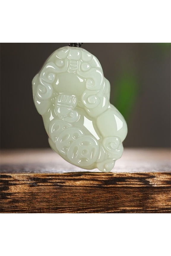 Pi Xiu Pendant Men Women Stone Charm Wealth Amulet Feng Shui Lucky Talisman Dragon Beast Accessory