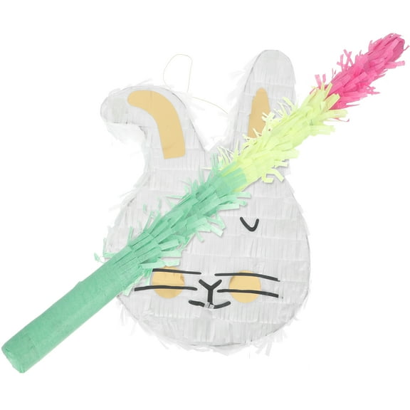 Piata Theme Rabbit Pinata Easter Holiday Decoration Baby 35x24cm