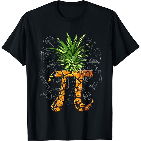 Pi's Day Pineapple Math Teacher Math Lovers T-Shirt