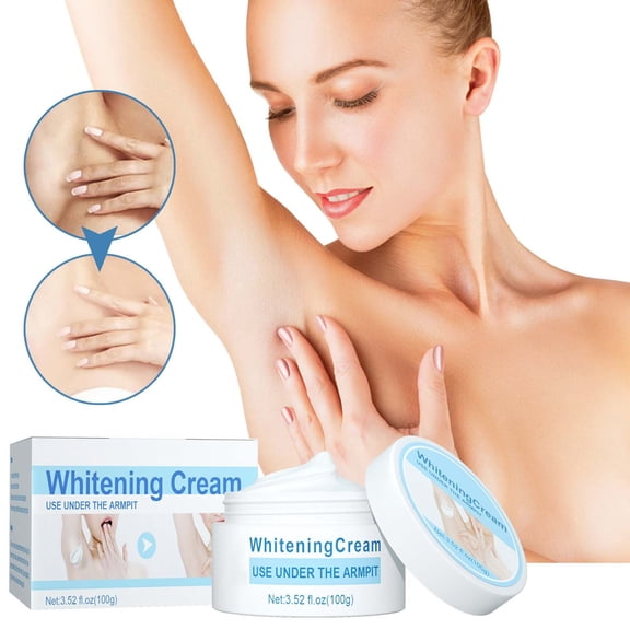 PiGOGI Beauty Underarm Cream, Lightens and Moisturizes Skin, for Legs Neck Back Elbows, 100g, Removes Stains