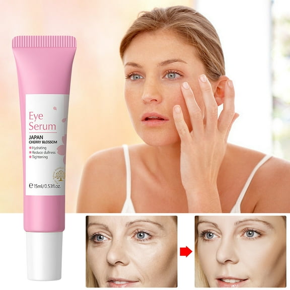 PiGOGI Eye Bag Cream Instant Firm Eye Cream, Fades Fine Lines Reduces Under-Eye Bags, Hydrating Moisturizing Eye Cream for Dark Circles