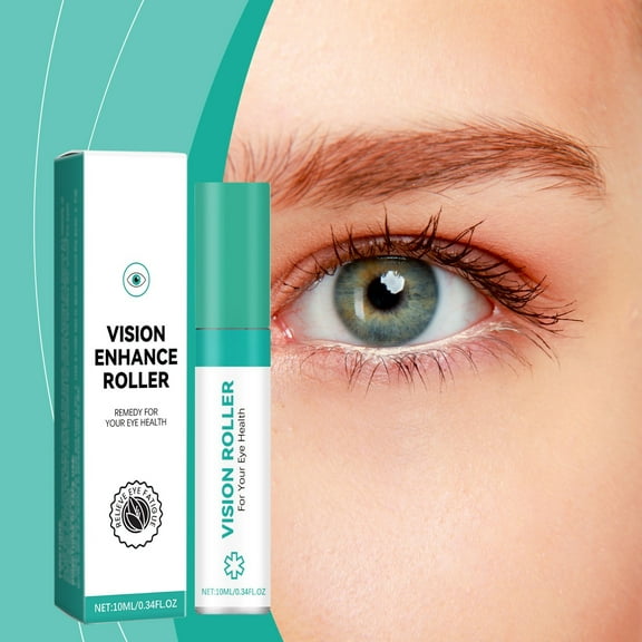 PiGOGI Eyes Enhance Roller Nourishes Eye Tissue and Reduces Fatigue 10ml - Relieves Tired and Dry Eyes, Acupoint Penetration Technology