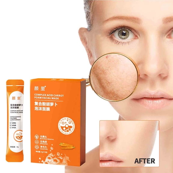 PiGOGI Foam Smear Mask Cleansing Shrink Pores Moisturizing Hydrating Jelly Film 40ml