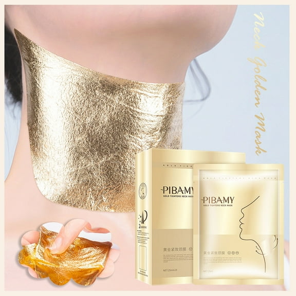 PiGOGI Golden Tightening Neck Mask Moisturizing and Moisturizing Neck Facial Mask 100ml