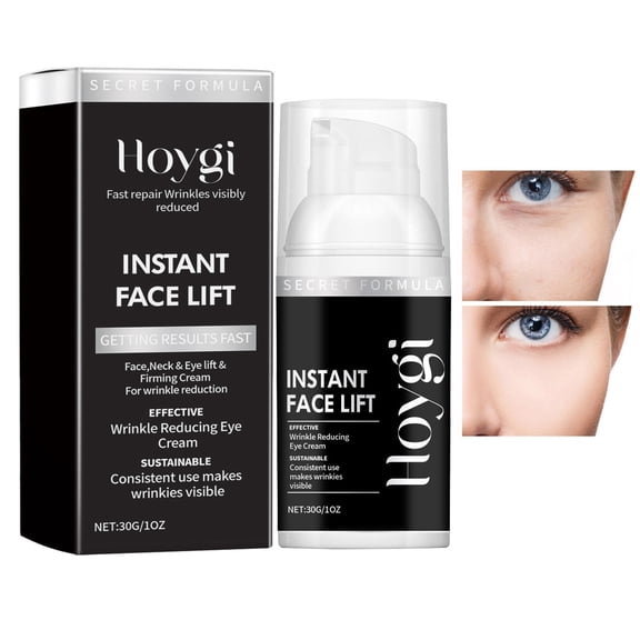PiGOGI Instant Face Lift Cream, Firming and Fading Fine Lines, Moisturizing Eye Cream for Bags, Anti Aging, 30g