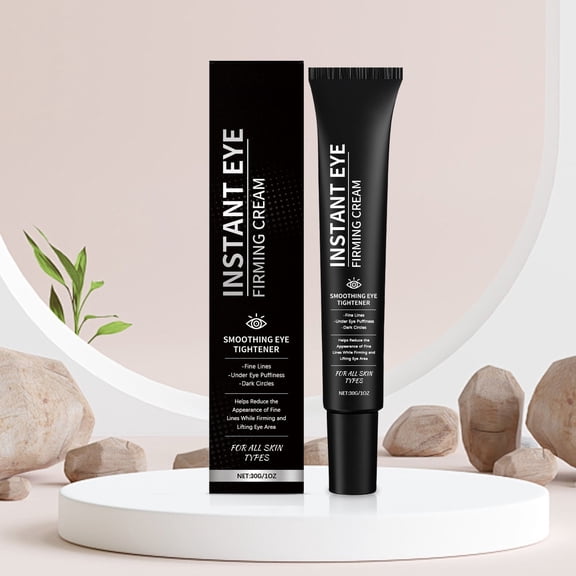 PiGOGI Instant Tightening Eye Cream for Under Eye Bags & Dark Circles, Temporary Eye Lift Firming Gel Reduces Puffiness & Fine Lines, Anti-Aging Treatment