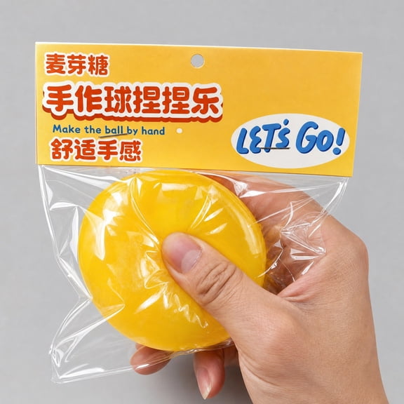 PiGOGI Luminous Stress Ball for Night Relaxation, Squeezable Decompression Fidget T-oy, Anxiety Relief Pinch Ball for Adults and Teens
