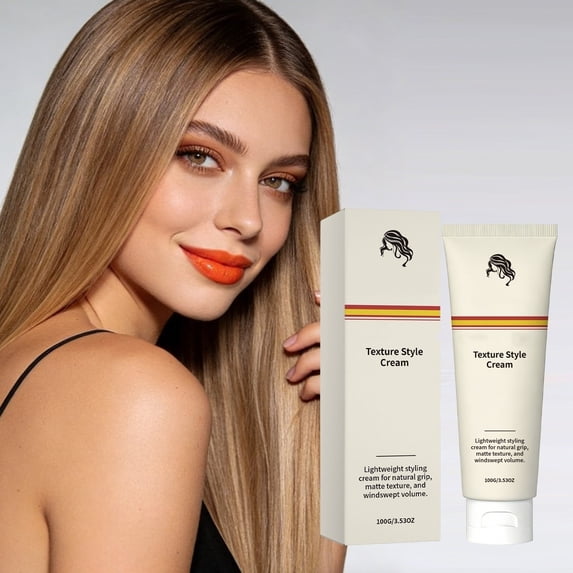 PiGOGI Matte Finish Hair Texture Paste, Natural Windswept Look, Lightweight Defining Cream 100g
