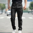 thumbnail image 1 of PiGOGI Men's Waterproof Cargo Pants Loose High Elasticity Multi Pocket Work Outdoor Hiking Casual Comfortable Stretchable Trousers Black XL, 1 of 6