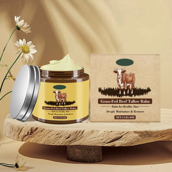 PiGOGI Moisturizing Cream - Deep Hydration, Enhances Elasticity, with Grass Fed Tallow, 114g