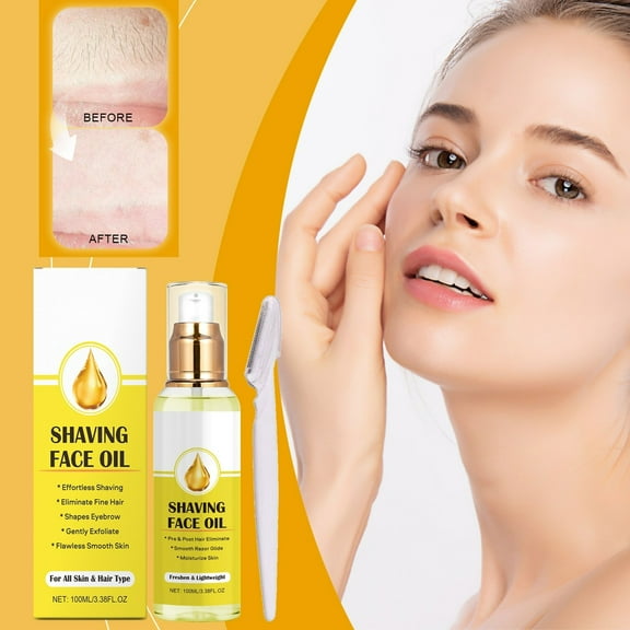 PiGOGI Multi Functional Nourishing Shaving Oil Care - Softening Massage Oil Before Shaving 100ml