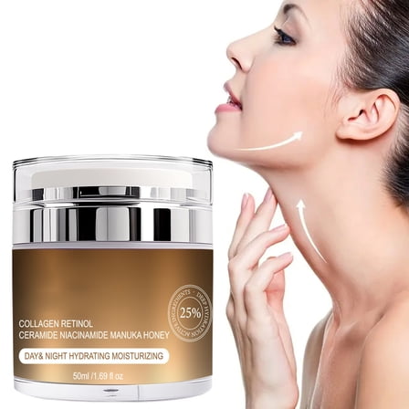 PiGOGI Neck Cream 50ml Hydrating Nourishing Firming Wrinkle Dimming Anti Aging Care