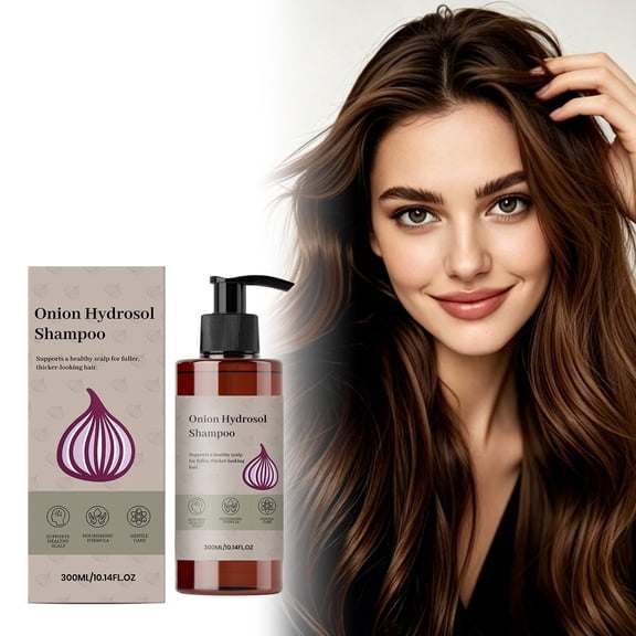 PiGOGI Onion Hydrosol Shampoo for Thinning Hair Supports Scalp Fuller Thicker 300ml