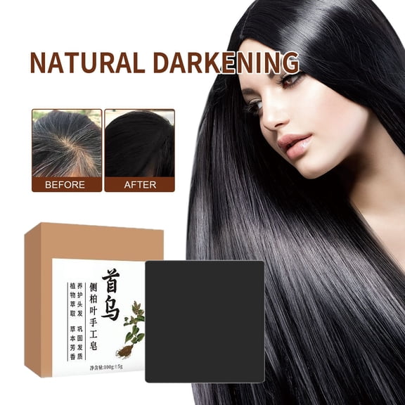 PiGOGI Polygonum Multiflorum Side Leaf Shampoo Soap for Maintenance and Cleaning