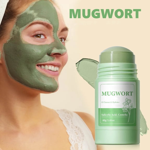 PiGOGI Pore Cleaning Mud Stick Mask, Brightens Tone and Moisturizes Facial Skin, 40g