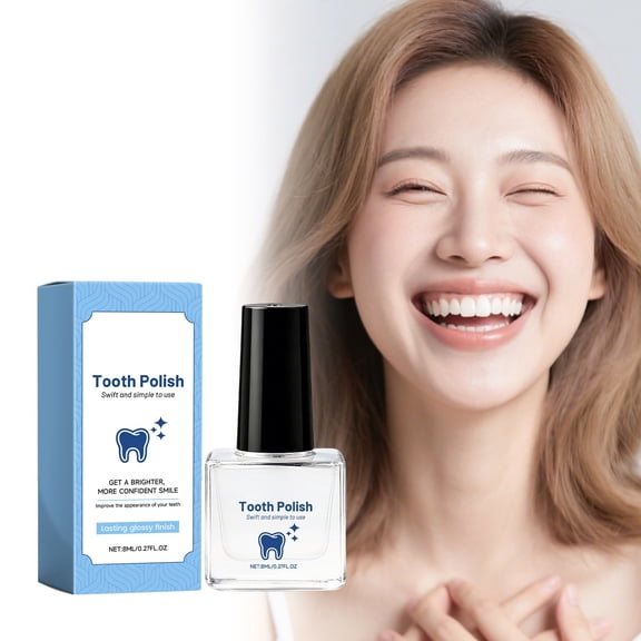 PiGOGI Portable Long-Lasting Tooth Polish, Instant Teeth Stain Remover Paint, 8ml