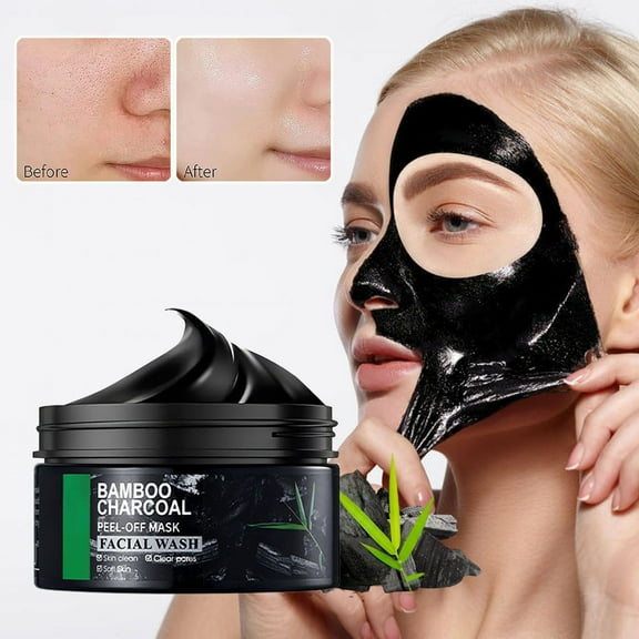 PiGOGI Removal Tear off Facial Mask Deep Clean Blackhead Shrink Pores 100g for Men and Women