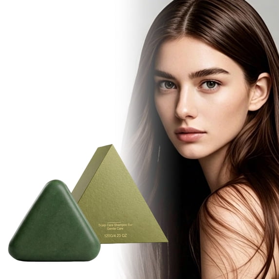 PiGOGI Scalp Care Shampoo Bar Oil Control Dandruff Itch Relief Solid Shampoo 120g