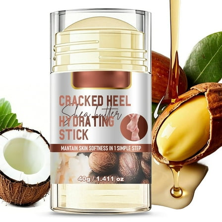 PiGOGI Shea Heel Repair Moisturizing Bar 40g Nurturing Foot Care Cracked Skin Balm