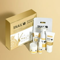 PiGOGI Snail Revitalizing Set with 6-Step Routine, Hydrating & Nourishing for All Skin, 100ml