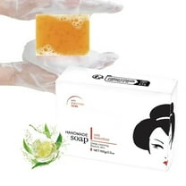PiGOGI Soap Bar Dark Soap Remover for Face and Body Even tone Moisturizing Nourishing Natural Ingredients 100g