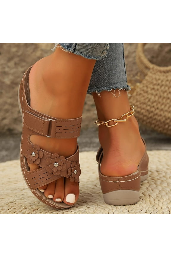Summer Womens Shoes Comfortable Sandals Casual Walking Sneakers Lightweight Breathable for Outdoor, Beach, Travel, Size 5-12, Black, Pink, Blue Brown