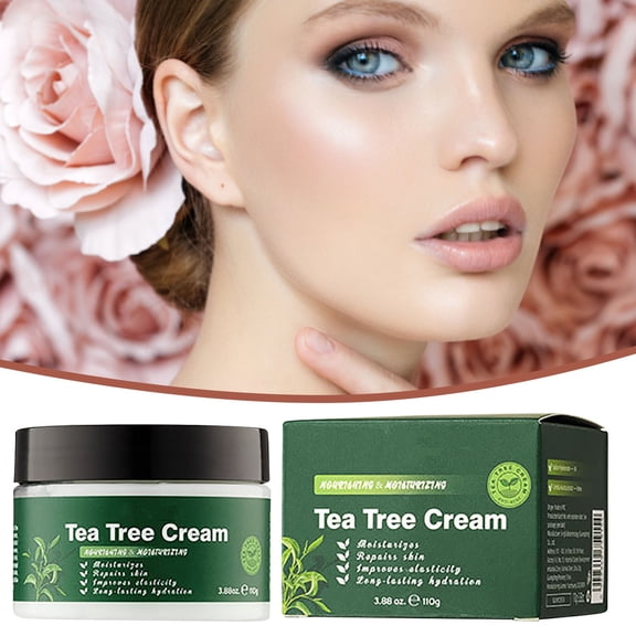 PiGOGI Tea Tree Moisturizing Cream, Brightening Toner Care, Pore Shrinkage and Firming Cream