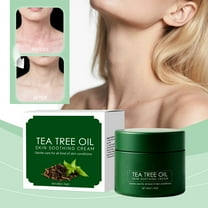PiGOGI Tea Tree Oil Care Moisturizing Cream for Sensitive Skin, Soothing & Non-Greasy formula