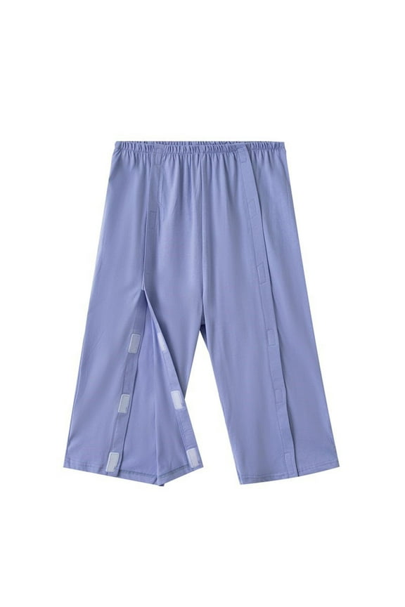 Women's Comfort Post-Surgery Recovery 3/4 Pants for Fracture Care, Easy On/Off Design