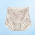 thumbnail image 1 of PiGOGI Women's High Waist Seamless Panties - Breathable Cotton Underwear - L to 2XL Comfortable Briefs Khaki, 1 of 6