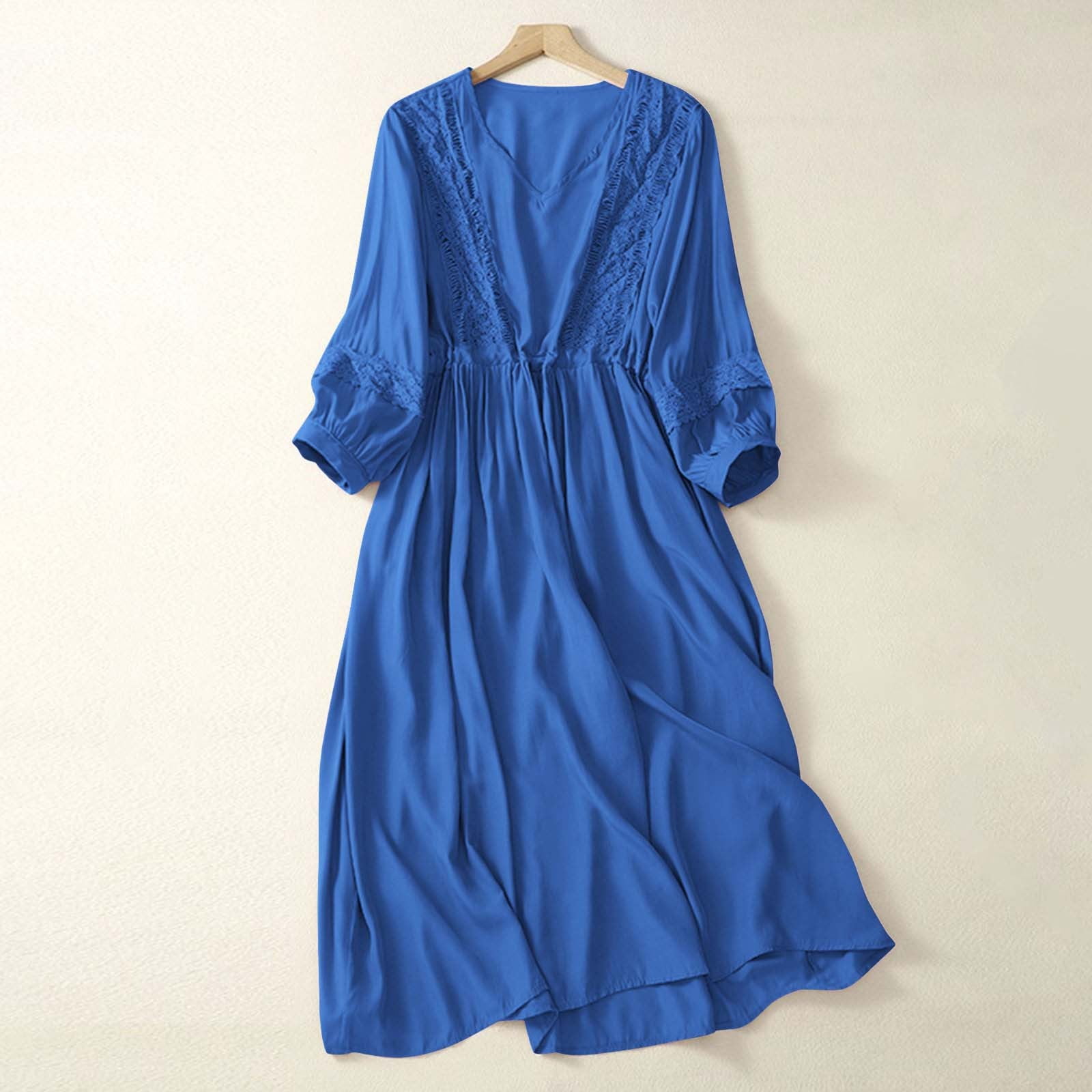 simple casual maxi dresses Oplxuo Women's 2024 Summer Boho Maxi Dress Ruffle Sleeve Sexy Tie Front A-Line Flowy Casual Long Beach Vacation Dresses, Size: XL, Black