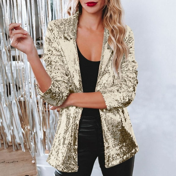 PiGOGI Women's Open Front Long Sleeve Blouse Loose Outerwear Solid Color Cardigan Casual Coat Top Yellow M