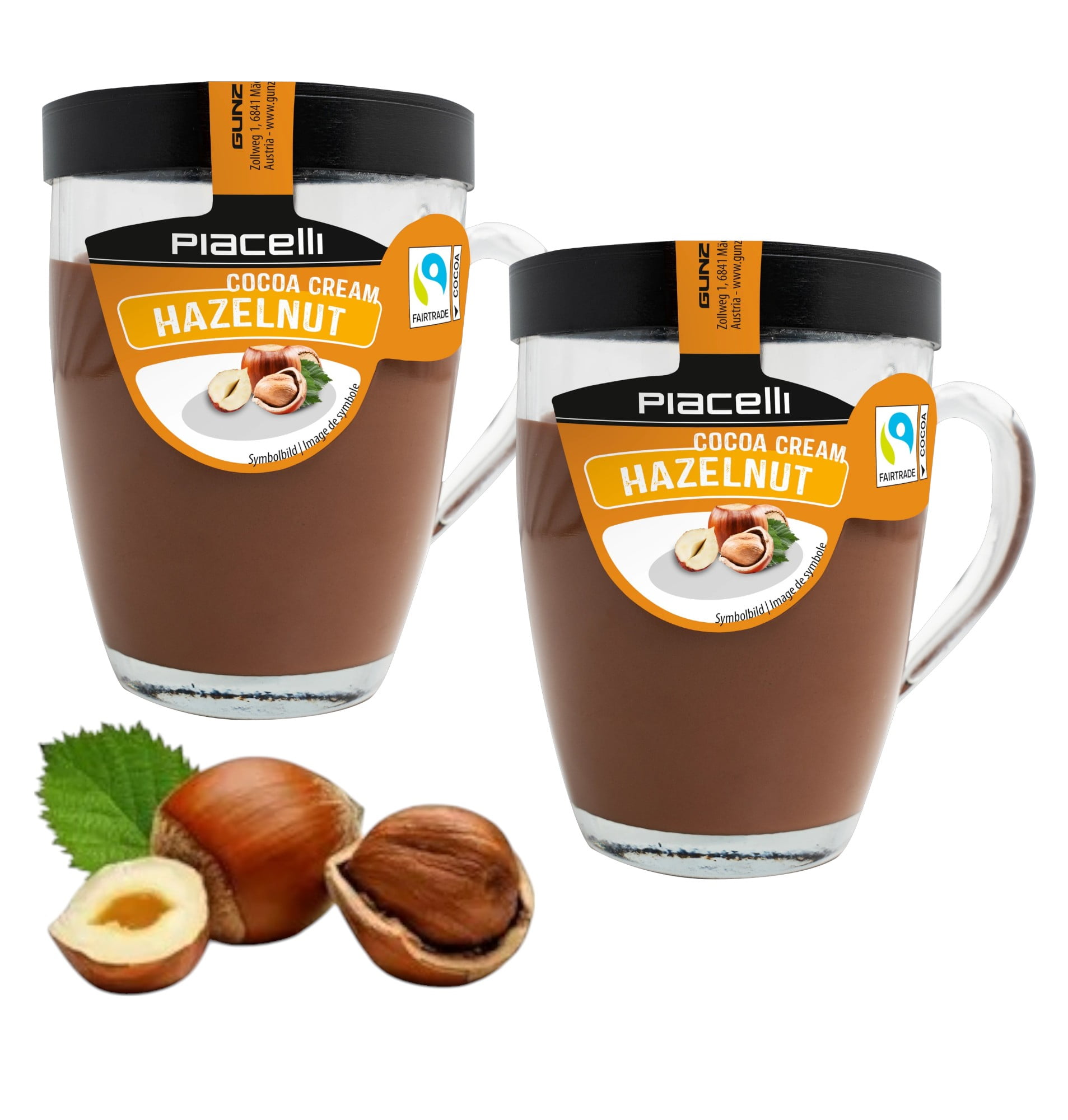Piacelli, 2 Count - Hazelnut Cocoa Cream Spread 300gr -Special