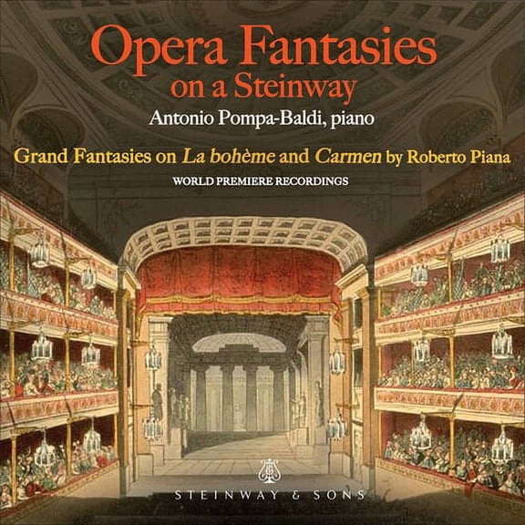 Piana / Pompa-Baldi - Opera Fantasies on a Steinway - Music & Performance - CD
