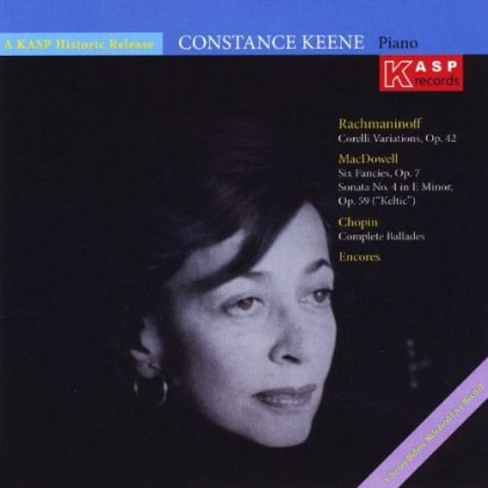 Pianist Constance Keene Plays Music of Chopin Rachmaninoff MacDowell ...