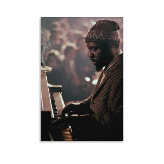 Pianist Monk-Thelonious Office Decoration Canvas Painting Poster