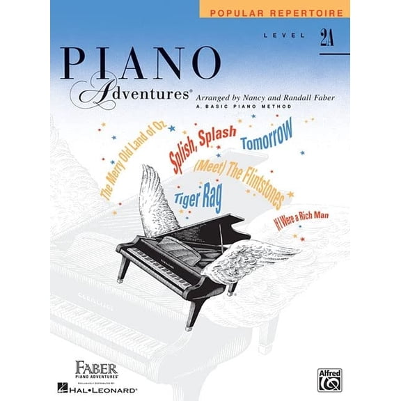 Pre-Owned Piano Adventures: Popular Repertoire Book - Level 2A | Piano Sheet Music for Elementary Students | Fun Piano Songbook with Movie and Show Themes | Faber Piano Book for Kids, 9781616772581,