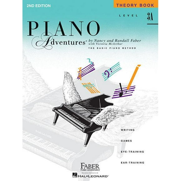 Piano Adventures - Theory Book - Level 3A  Paperback  1616770880 9781616770884 Nancy Faber