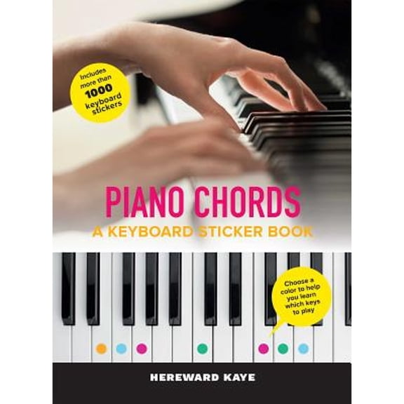 Pre-Owned Piano Chords: A Keyboard Sticker Book : The Sticker Book (Paperback)