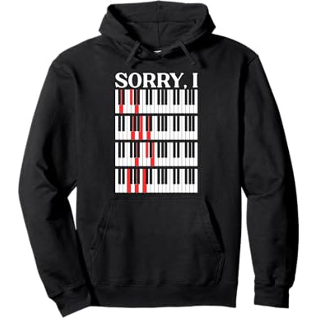 Piano Chords Keyboard Pianist Instrument Musician Piano Pullover Hoodie