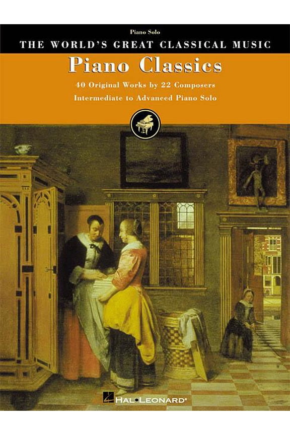 World's Great Classical Music: Piano Classics: 40 Original Works by 22 Composers (Paperback)