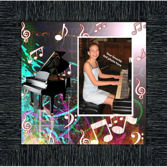 Piano, Concert Band Personalized Picture Frame, 10X10 3524
