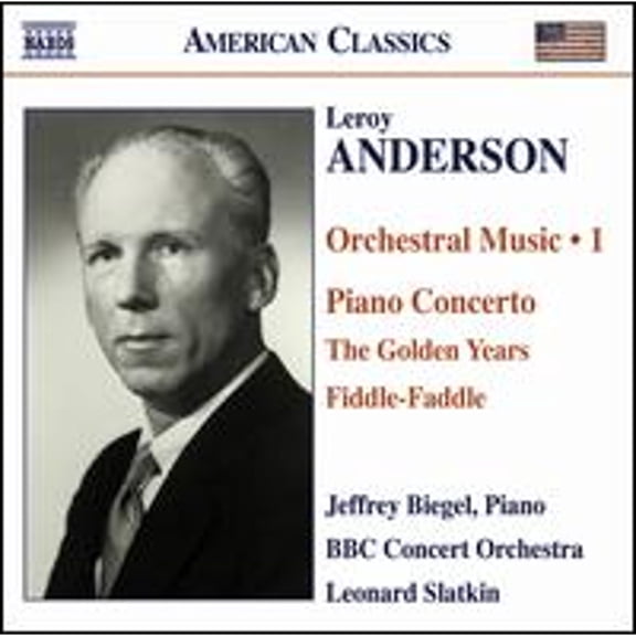 Pre-Owned Leroy Anderson: Orchestral Music, Vol. 1 (CD 0636943931325) by Catherine Moore (trumpet), David McCallum (trumpet), Jeffrey Biegel (piano), Jenny McLaren (clarinet);...
