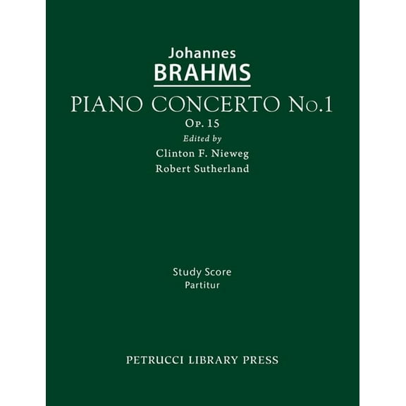 Piano Concerto No.1, Op.15: Study score, (Paperback)