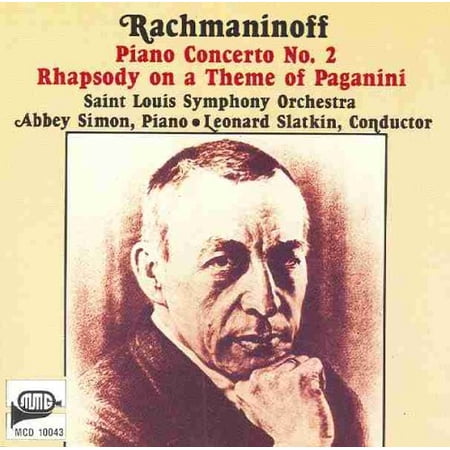 Piano Concerto No. 2, Rhapsody on a Theme of Paganini (CD)