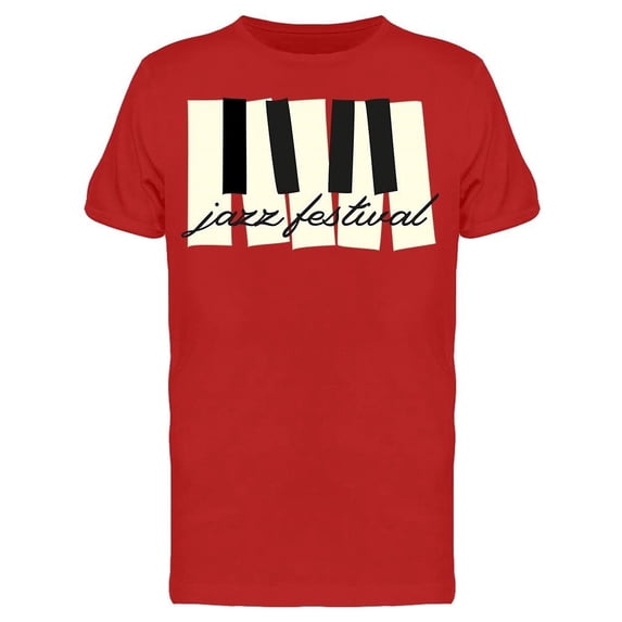 Piano Doodle Jazz Festival Tee Men's -Image by Shutterstock