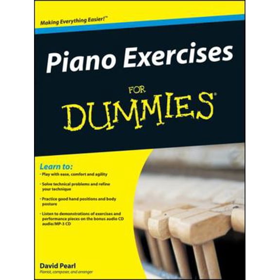 Pre-Owned Piano Exercises for Dummies [With CDROM] (Hardcover) 0470387653 9780470387658