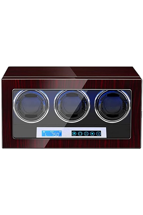 Piano Finish with High-Gloss Lacquer,Upgraded Adjustable Watch Pillows,Powered by Quiet Japanese Mabuchi Motor with LCD Touch Screen and Remote Control